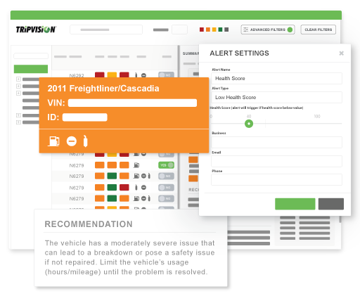 TripVision LoFi Illustrations the Power of the Connected Vehicle