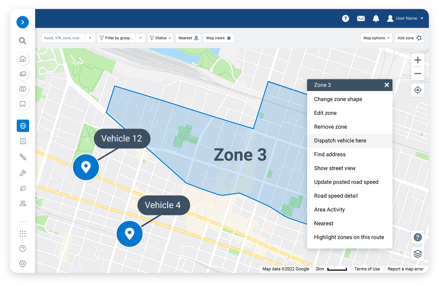 Zones